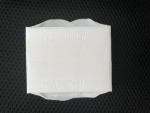 Serviettes hygiéniques jetables en coton biologique super absorbantes avec ailettes anti-fuites - Product Image 5