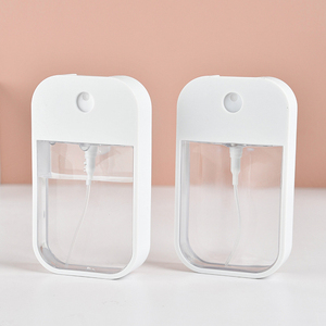Pocket Hand Sanitizer Pocket Sanitizer Spray Bottle Pocket Card Type Square Hand Sanitizer Keychain Spray Bottle Refillable 45ml Flat Credit Card Shape Perfume Spray Plastic Bottle