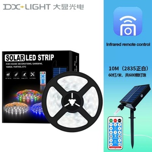Wholesale High Quality IP67 Waterproof Smart Rgb Solar Led Strip <b>Lights</b> with Remote Control and App - Product Image 4