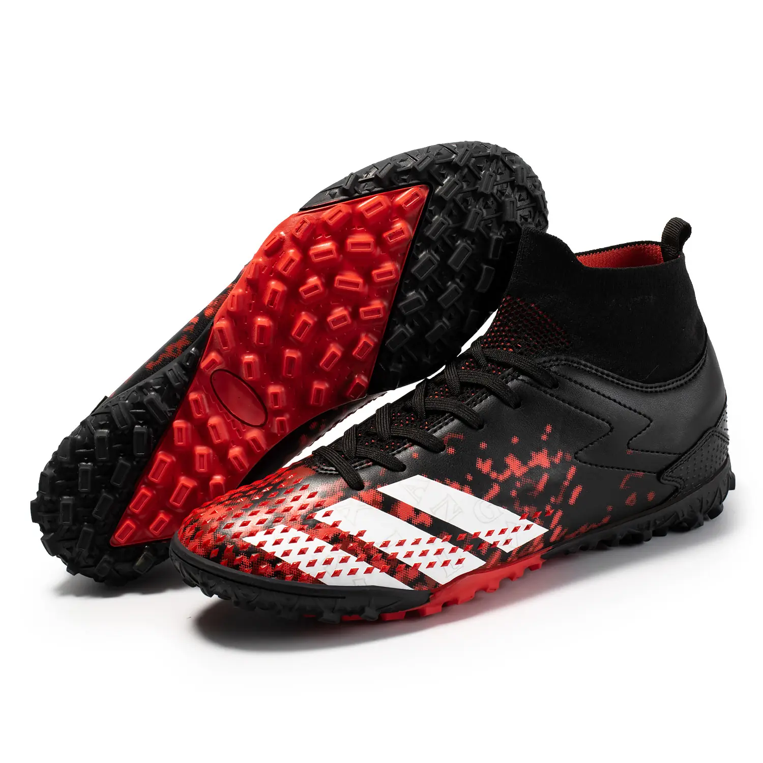 Gerçek kalite futbol spor ayakkabıları amerikan futbol ayakkabısı futbol futbol çocuklar futbol ayakkabıları erkekler için