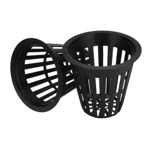 Panier de plantation d'orchidées aquaponiques hydroponiques en plastique de type rond - Product Image 3