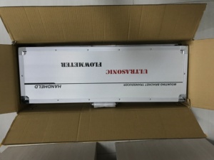 -40 ~ + 160 ℃ 3.6V pin thông minh kỹ thuật số chuyển đổi kẹp trên cảm biến chất lỏng nước thải siêu âm cầm tay đo lưu lượng - Product Image 6