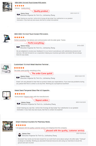 เครื่องคิดเงินระบบ POS หน้าจอสัมผัส Android คุณภาพสูง ขนาด 15.6 นิ้ว สำหรับร้านอาหาร ขาย - Product Image 4