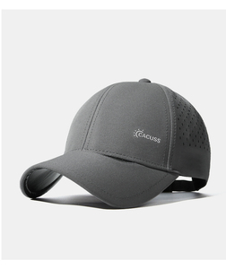 Casquette de <span class=keywords><strong>soleil</strong></span> unisexe en maille 100% polyester, style baseball, à séchage rapide, avec boucle métallique, pour la randonnée, le <span class=keywords><strong>camping</strong></span> et la protection solaire en extérieur - Product Image 2