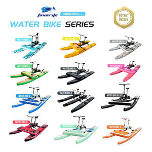 Favoriete 2022 Nieuwe Collectie Draagvleugelboot Pontons Water Pedaal Fiets Boten Opblaasbare Prijzen Te Koop waterfiets - Product Image 6