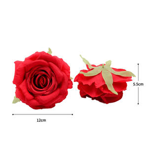 Cabezas de Rosa de Seda de 12 cm al por Mayor, Flores Realistas para Decoración de Bodas, Eventos y Arreglos de Pared - Product Image 2