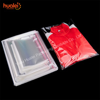 Feuilles de plastique transparentes auto-adhésives en cellophane BOpp, emballage en sac OPP avec logo personnalisé imprimé