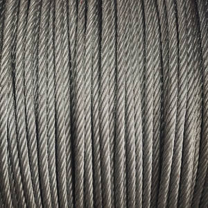 Оцинкованный стальной трос 6*12 + 7FC Q235 углеродистая сталь ASTM/EN/ASIS стандарты для строительства с покрытием/яркая резка в наличии - Product Image 6