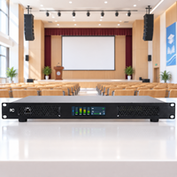 D Sınıfı 1U Profesyonel Güç Amplifikatörü Fabrika Fiyatlı Amplifikatör 4*700w ile Ktv Kulüp ve Parti Ses Sistemleri için Uygundur
