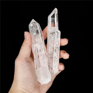 Rough Crystal Point Healing Clear Quartz Wand Crystal Point Crafts