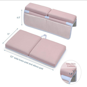 Có thể giặt tắm kneeler Mat Máy làm khuỷu tay phần còn lại Pad Set quỳ khuỷu tay hỗ trợ đầu gối mat cho tắm bồn tắm em bé tắm kneeler - Product Image 2