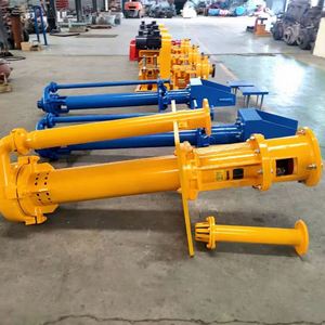 High Wear-Resistant Large Flow Sewage <b>Pump</b> Riversand <b>Suction</b> Vertical Mud <b>Pump</b> Submersible Slurry <b>Pump</b> for River Water - Product Image 1