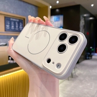 Nouvelles coques de téléphone mates avec charge sans fil pour Samsung Galaxy A07, coque rigide magnétique avec protection de l'objectif de l'appareil photo