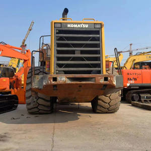 Alta potencia Komatsu Original 12t Japón rueda cargadores frontales tierra pala coche maquinaria de construcción usada para la venta Turquía - Product Image 6