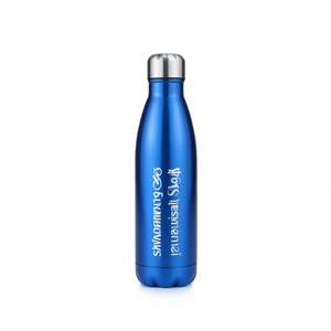Botella de agua aislada de acero inoxidable de 500 ml con logo personalizado, ideal para regalo, para uso en oficina y exteriores. - Product Image 1