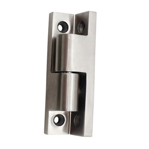 Charnière latérale en acier inoxydable Cl231, montage en surface à 2 trous pour portes d'armoires, design minimaliste, antirouille - Product Image 4