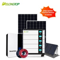 Stok gudang EU 10kwh 15kWh 20kWh kotak baterai penyimpanan energi baterai lithium lifepo4 48V 200Ah 280Ah LiFePO4 casing baterai 48v