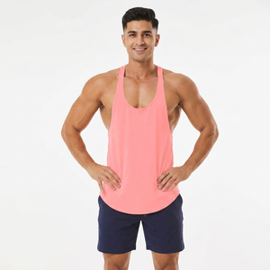 เสื้อกล้ามผู้ชายน้ำหนักเบาสีพื้น - Product Image 1