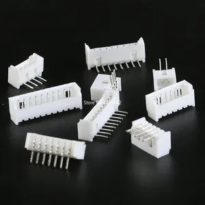 Micro JST 1.25mm 2P 3P 4P 5P 6P 7P 8P 10P Right Angle Female Connector FOR PCB BOARD White 1.25