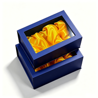 Boîte cadeau magnétique de luxe personnalisée, boîte d'emballage en carton rigide avec insert en mousse