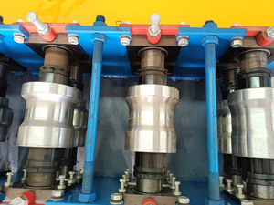 HD cuộn hình thành cửa thép khung màn trập Rèm Phụ tùng máy làm - Product Image 5