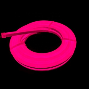 IP67 <span class=keywords><strong>DMX</strong></span> 512 <span class=keywords><strong>RGB</strong></span> Neon <span class=keywords><strong>LED</strong></span> ánh sáng dây màu duy nhất cho bên trang trí nội thất màu đỏ 24V đầu vào cho cảnh quan Silicone quảng cáo - Product Image 4