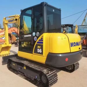 Second-<b>hand</b> Original Komatsu PC56 <b>Mini</b> Excavator 5 TON Used Japan Made Komatsu Excavator for Sale - Product Image 1