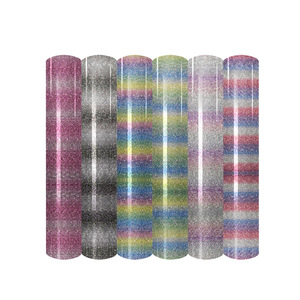 <span class=keywords><strong>Vinyle</strong></span> Textile Réfléchissant Holographique Arc-en-ciel YS Glitter, <span class=keywords><strong>Vinyle</strong></span> Thermocollant, Film PU Doré Haute Densité, HTV Flex - Product Image 2