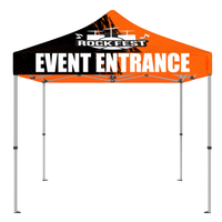 Marque ZJ personnalisée, cadre en aluminium robuste, résistant au vent, Oxford imperméable, écologique, pliable, portable, intérieur/extérieur, toutes saisons