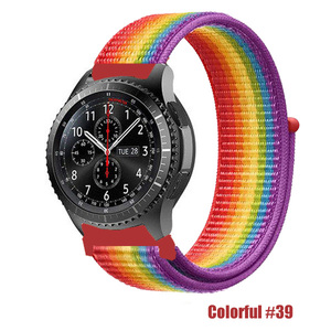 Nylon pâte Magique bande de montre pour montre <span class=keywords><strong>huawei</strong></span> <span class=keywords><strong>gt</strong></span> 2/samsung galaxy watch 42 46mm - Product Image 5