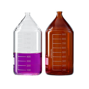 YINYUEBIO Frasco Anaeróbico de 1000 ml, Botella de Laboratorio de Vidrio de Borosilicato de Alta Resistencia para Reacciones Químicas - Product Image 1
