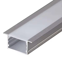 Bande lumineuse LED d'angle série 6000 en forme de V, profil bas en alliage d'aluminium pour décorations murales et de plafond avec services de soudure et de pliage