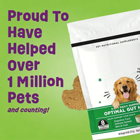 Poudre Probiotique 3-en-1 OEM pour Chiens : Soutien Quotidien pour une Santé Intestinale Optimale, Booster Digestif, Immunitaire, Cutané et Pelliculaire pour Petits Chiens
