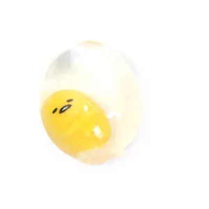 Œuf jaune Squishy jouets anti-Stress Tenga oeufs pour hommes jaune balle anti-Stress Squishy jouets oeuf