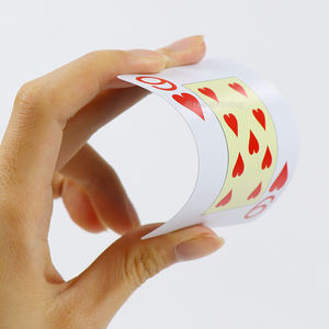 Impresión de Naipes de Plástico Personalizados, Juego de Cartas de 63*88 mm, Impermeables, para Casino, Juego de Póquer - Product Image 5