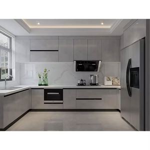 Ensemble d'armoires de cuisine Villa, finition laquée, bois massif, armoires de cuisine sur mesure, armoires de cuisine de style libre - Product Image 6