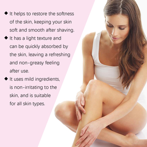 Huile après-rasage douce fraise vanille pour <span class=keywords><strong>femme</strong></span>, marque privée OEM, pour apaiser et hydrater, sérum de rasage pour prévenir les poils incarnés - Product Image 5