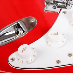 <span class=keywords><strong>guitarras</strong></span> <span class=keywords><strong>electroacusticas</strong></span> profesional instrumento Musical de color rojo straocaster lucky star, venta al por mayor - Product Image 3