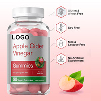 Gummies de Vinaigre de Cidre de Pomme 100% Pur à Marque Blanche (OEM & ODM) pour une Digestion Saine, Vitamines C - Déconseillé aux Adolescents et Femmes Enceintes