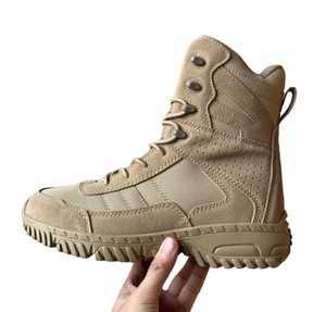 Bottes TSB204 KHAKI pour le camping en plein air, la chasse, le combat, légères, bottes d'entraînement noires respirantes - Product Image 1