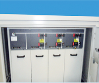 Bobine électrique extérieure de sous-station préfabriquée compacte industrielle de transformateur en trois phases