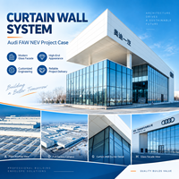 Système de bardage métallique et de panneaux muraux isolés GloStar pour murs-rideaux de bureaux, bâtiments commerciaux, hôpitaux et façades de bâtiments publics