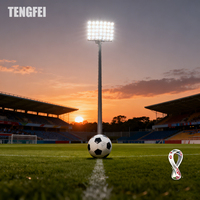Usine Tengfei vente en gros de tests de simulation 3D professionnels pôle d'éclairage élevé pour terrains de football