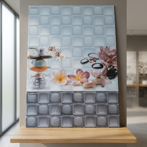 กระเบื้องบุผนังเซรามิกคุณภาพสูงขนาด 300x600 มม. สำหรับห้องนอน ห้องน้ำ ห้องครัว กระเบื้องพอร์ซเลนเคลือบเงาดิจิตอลขนาด 30x60 ซม. - Product Image 2