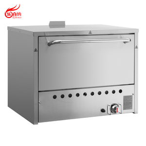 Precio de fábrica Equipo de restaurante Horno de pizza de gas comercial de acero inoxidable con <span class=keywords><strong>Firestone</strong></span> - Product Image 1