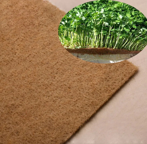 Plateau pour micro-pousses, petits légumes, tapis de culture hydroponique, feutre de jute pur perforé à l'aiguille, écologique, tapis de culture biologique - Product Image 6