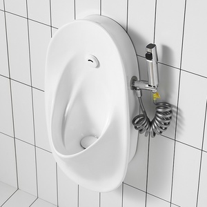 <span class=keywords><strong>Orinatoio</strong></span> Moderno Ellittico a Parete in Ceramica con Sensore, Doppio Scarico e Design Portatile - Product Image 5