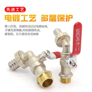 Buses en laiton sur mesure entièrement en cuivre, à ouverture rapide, électroplaquées, à 4/6 points, pour pièces d'appareils de lavage et de nettoyage – Vente en gros - Product Image 2