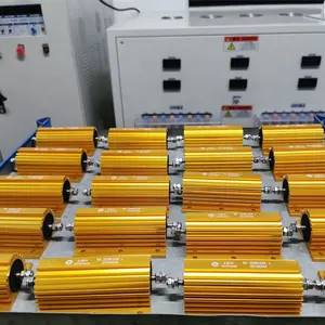 Resistor de carga led de alumínio encascado ouro de alta potência 5w-500w