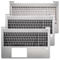 Nouvelle couverture d'ordinateur portable C pour HP ProBook 450 G10 clavier d'ordinateur portable repose-poignets étui supérieur avec clavier